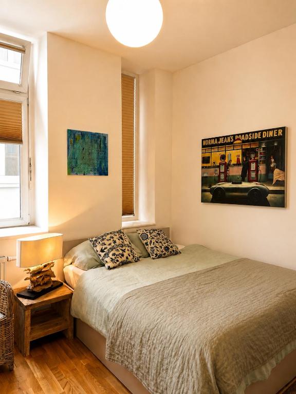 Bright & Cozy Studio in Prague Centre — interiér bytu